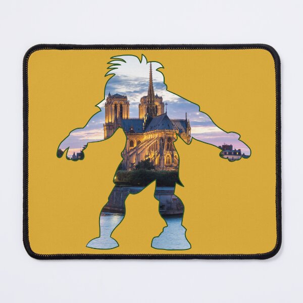 Item preview, Hunchback Quasimodo - View of Notre Dame Gold designed and sold by Smagnaferous.