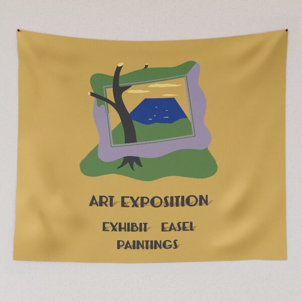 Item preview,  Retro art exposition designed and sold by aapshop.