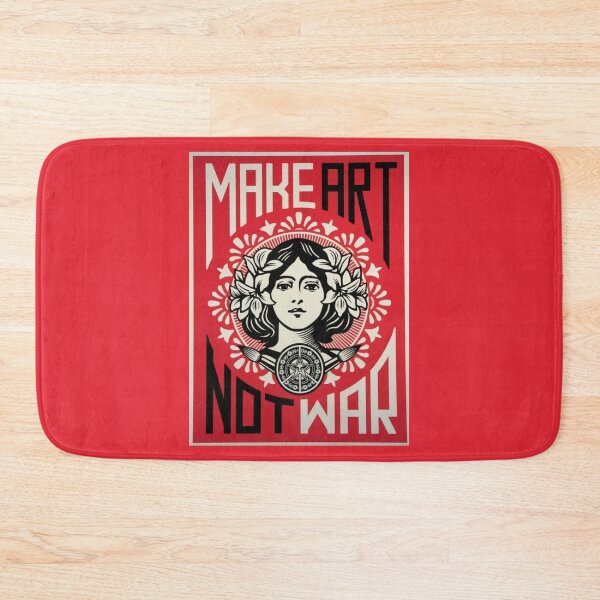 Item preview, Make art not war designed and sold by PoliticsPrint.
