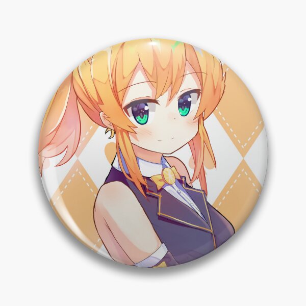 Item preview, Mikan Hinatsuki The Demon Girl Next Door Portrait Art designed and sold by Joyaie.
