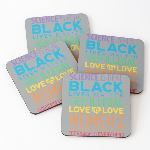 Item preview, Blm Black Lives Matter Science Is Real Feminist designed and sold by WenniXin.