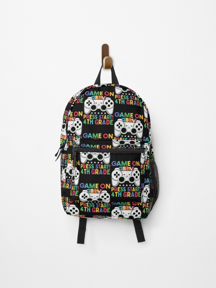 Game On Fourth Garde Fourth Grade Rocks Backpack for Sale by sayemhossain Redbubble