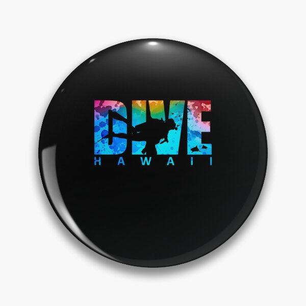 Item preview, Dive Hawaii Sunset Sharks Scuba Diver Diving Snorkeling designed and sold by Zaidan16.