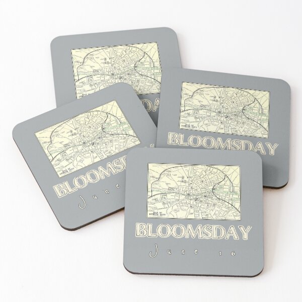 Item preview, Bloomsday June 16 Dublin Ireland Map designed and sold by WenniXin.