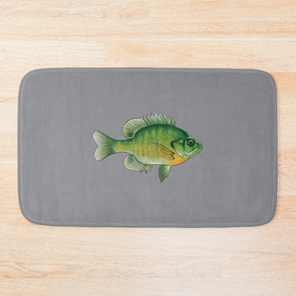 Item preview, Bluegill Fishing Illustration Bream Freshwater Fish designed and sold by WenniXin.