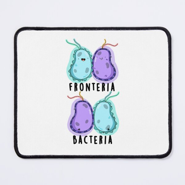 Item preview, Fronteria Bacteria Funny Biology Puns  designed and sold by punnybone.