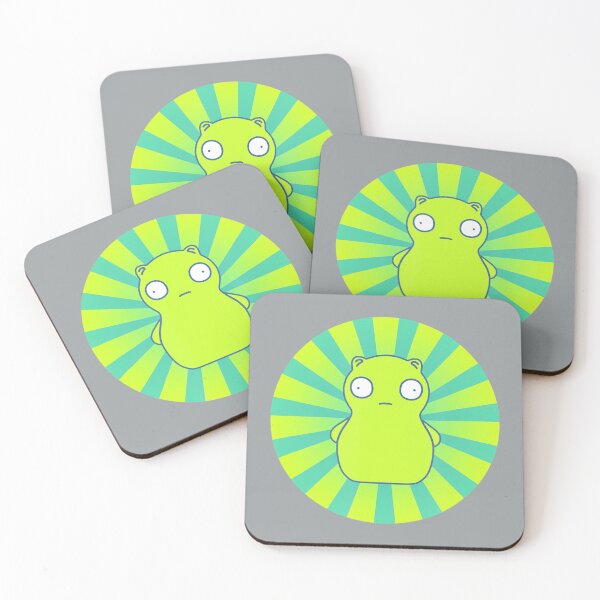 Item preview, Bobâ€™S Burgers Kuchi Kopi Lime Green Hypno Wheel designed and sold by WenniXin.