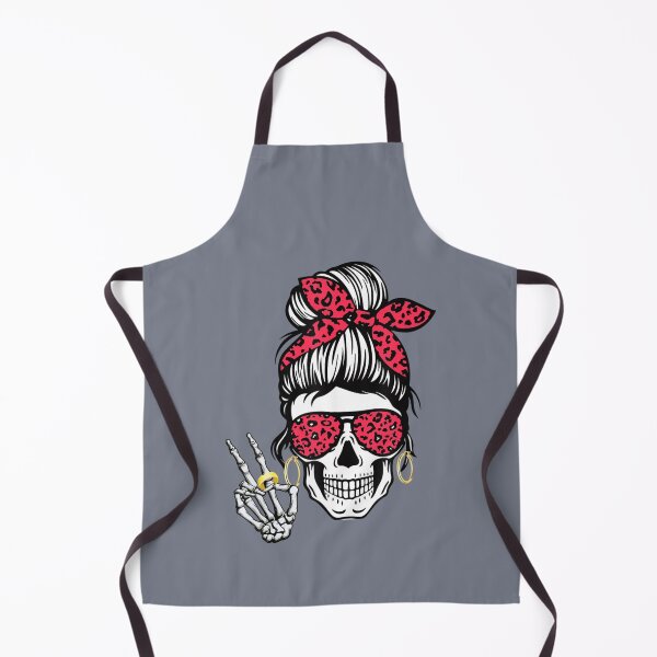 Artikelvorschau, Boho Skelett Friedenszeichen Messy Bun Bandana Halloween entworfen und verkauft von WenniXin.