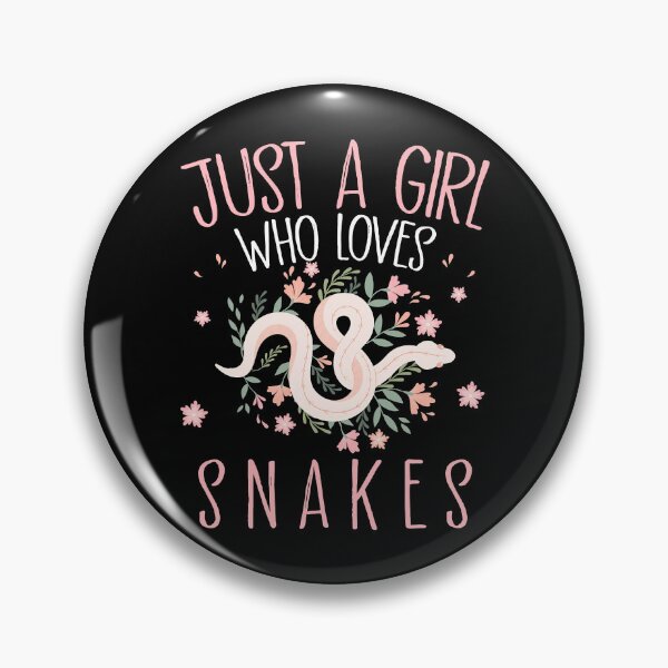 Item preview, Just a Girl Who Loves Snakes Snake Themed Lover designed and sold by nwaja-art.