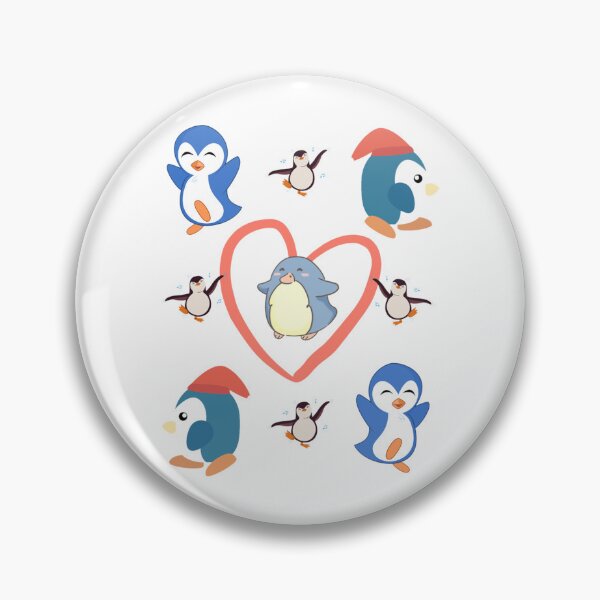 Item preview, pinguini  Penguin cute love baby  designed and sold by LoathingWolf.