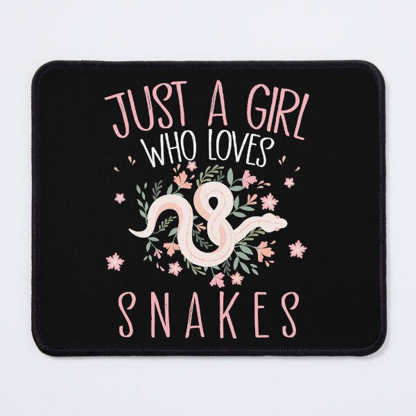 Item preview, Just a Girl Who Loves Snakes Snake Themed Lover designed and sold by nwaja-art.