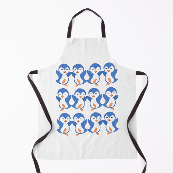 Item preview, pinguini , Cool blue penguin pattern for kids designed and sold by LoathingWolf.