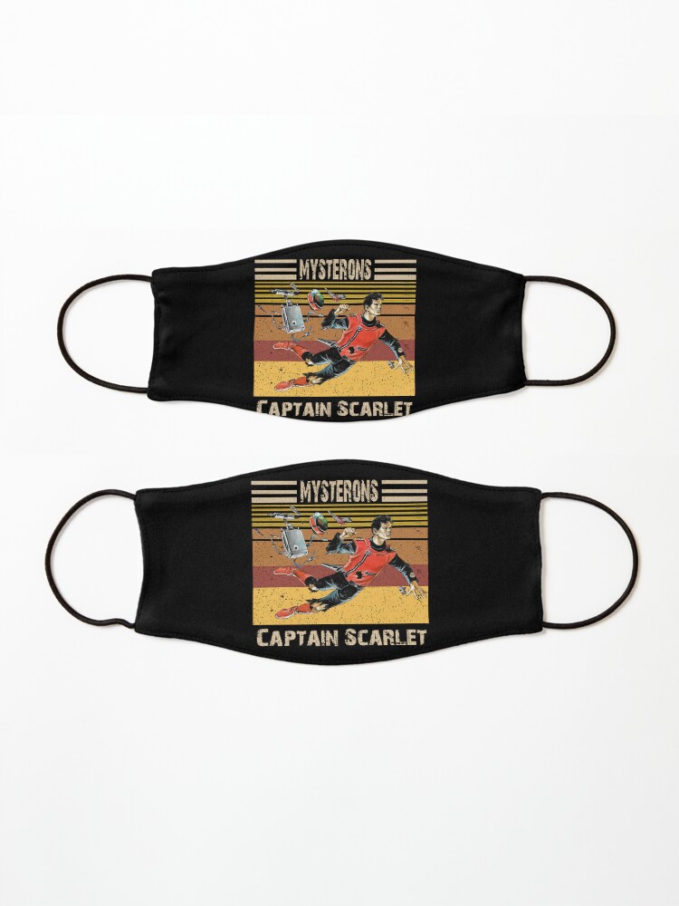 Alternate view of Retro VTG Captain Scarlet Mysterons Mask