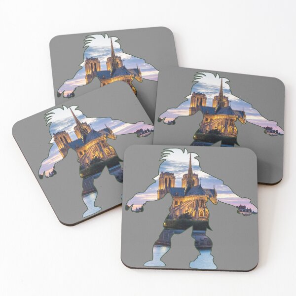 Item preview, Hunchback Quasimodo - View of Notre Dame Grey designed and sold by Smagnaferous.