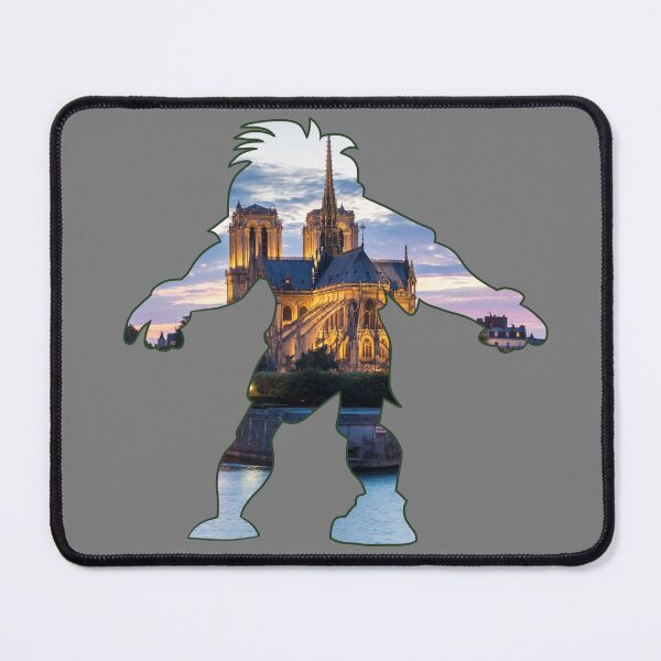 Item preview, Hunchback Quasimodo - View of Notre Dame Grey designed and sold by Smagnaferous.