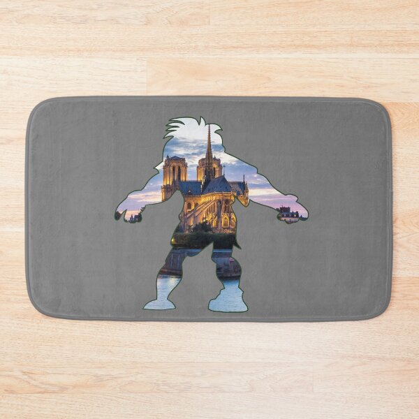 Item preview, Hunchback Quasimodo - View of Notre Dame Grey designed and sold by Smagnaferous.