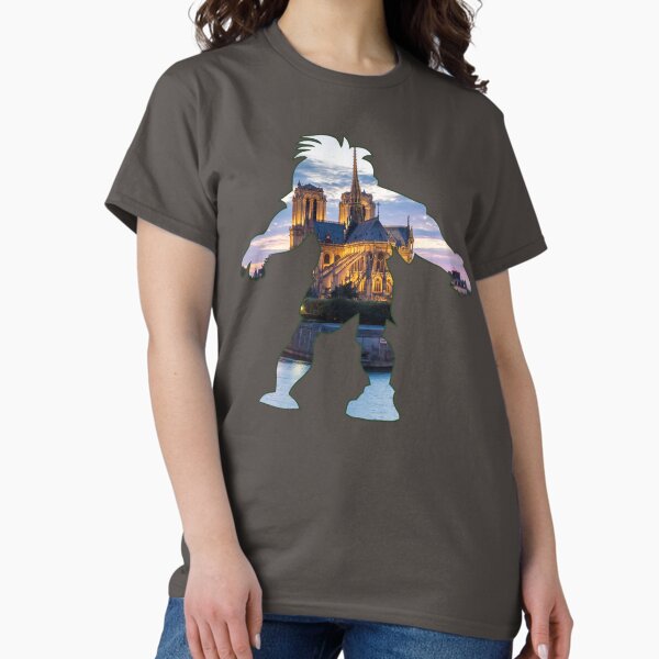 Item preview, Hunchback Quasimodo - View of Notre Dame Grey designed and sold by Smagnaferous.