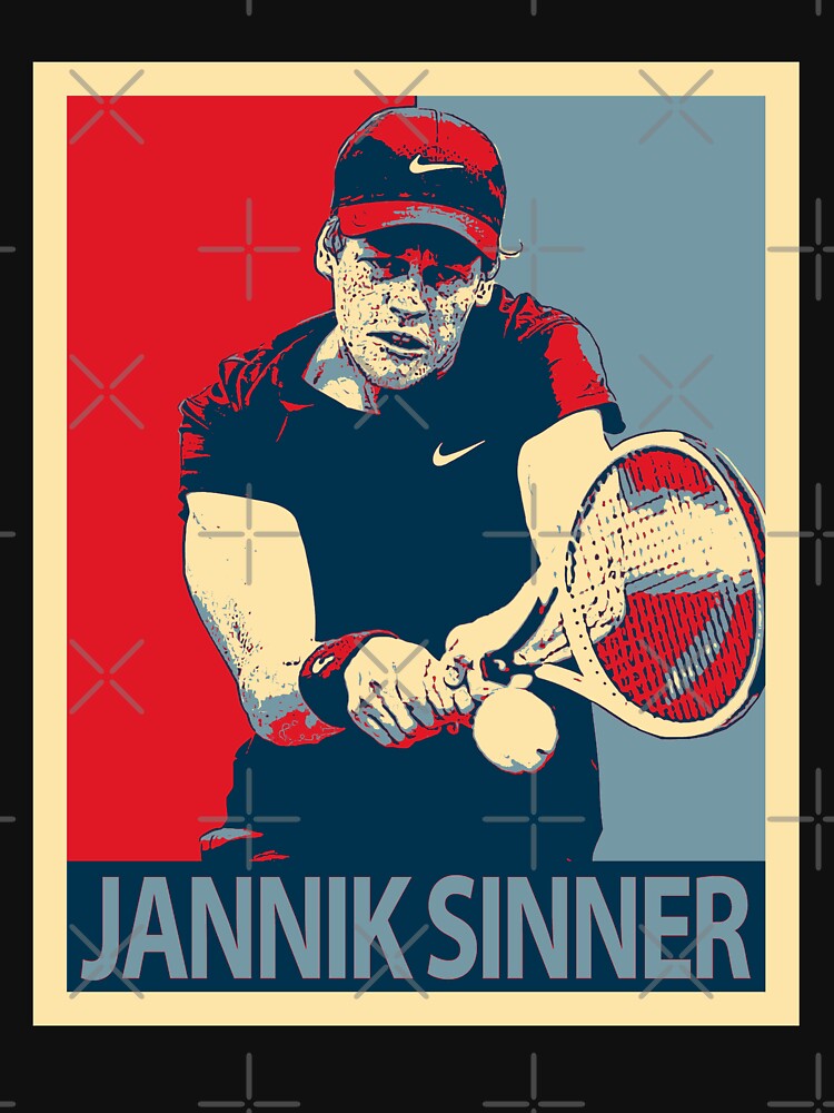 Jannik Sinner T-Shirt, 2024 Australian Open Champion Shirt sold by ...