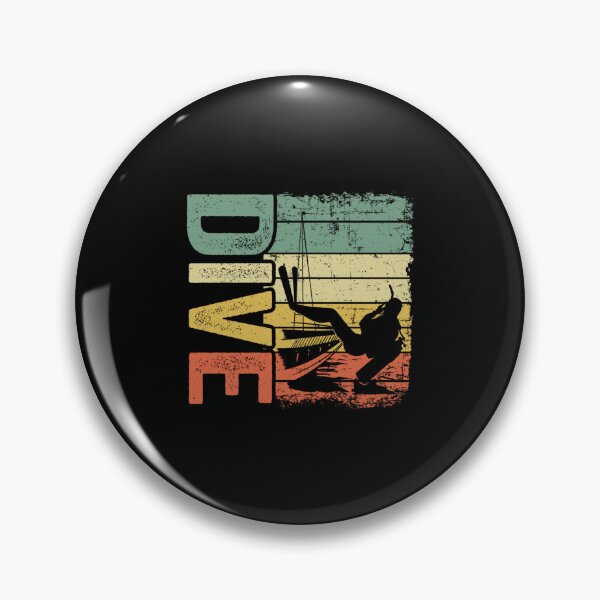 Item preview, Dive Quote Vintage Scuba Diver Open Sea Diving Scuba Diving designed and sold by Zaidan16.