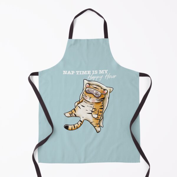 Item preview, TIGER NAP TIME (white caption) designed and sold by Chilliezgraphy.