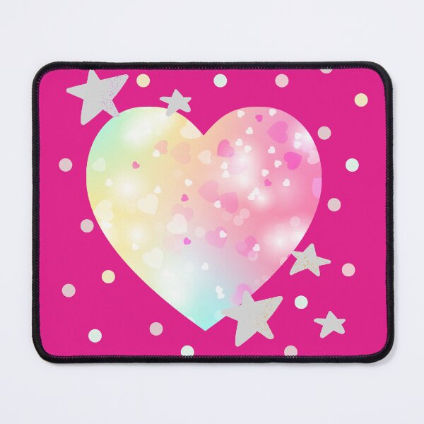 Item preview, Pastel Hearts, Polka Dots, and Silver Stars designed and sold by VLamb.