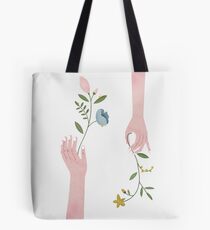 Hands Of Nature Tote Bag
