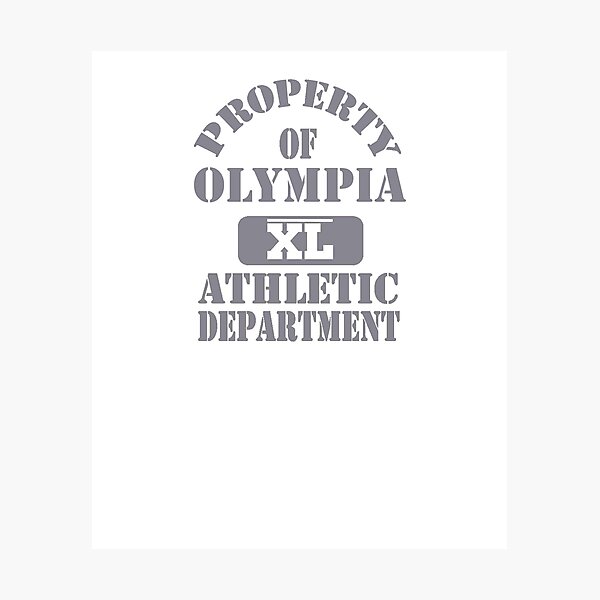 Item preview, Olympia Athletic Department designed and sold by TalonZahn's Tabletop Studio.
