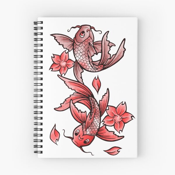 Item preview, butterfly koi tattoo designed and sold by si3iy.