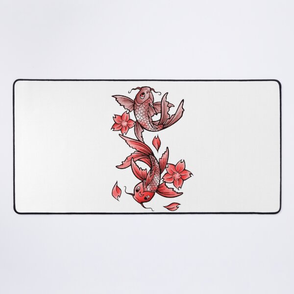 Item preview, butterfly koi tattoo designed and sold by si3iy.