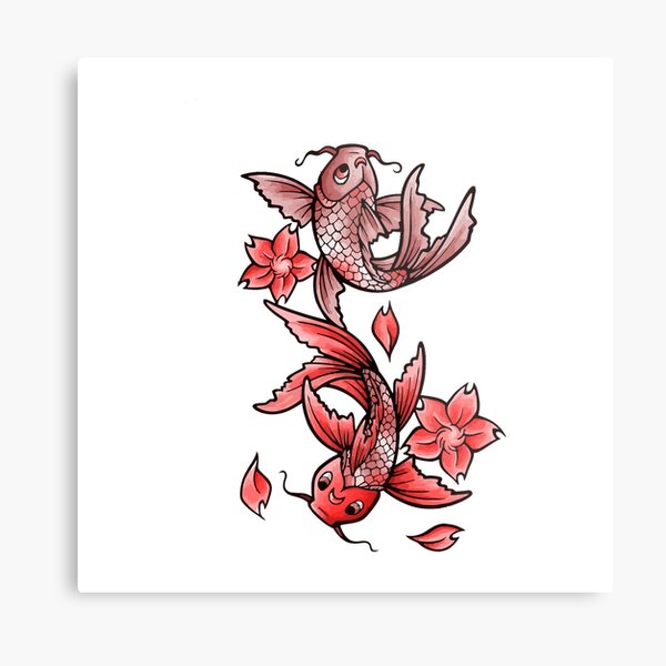 Japanese Koi Fish Tattoo Art Poster for Sale by JTS STORE