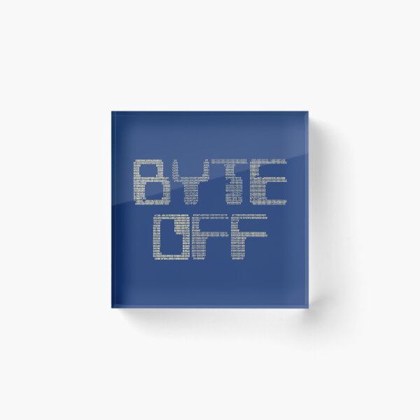 Item preview, Byte Off ASCII 1986 designed and sold by AstroZombie6669.