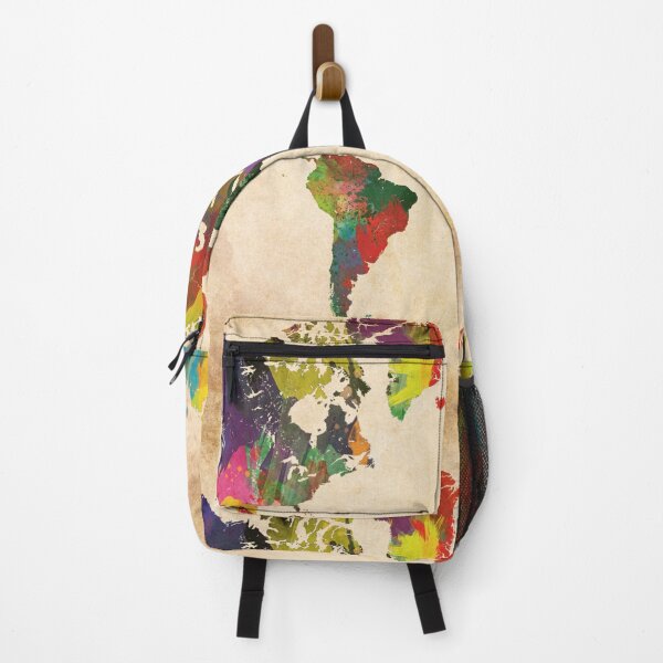 Item preview, map of the world colored designed and sold by The-Armour.