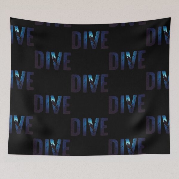 Item preview, Dive Scuba Diver Silhouette Scuba Diving designed and sold by Zaidan16.