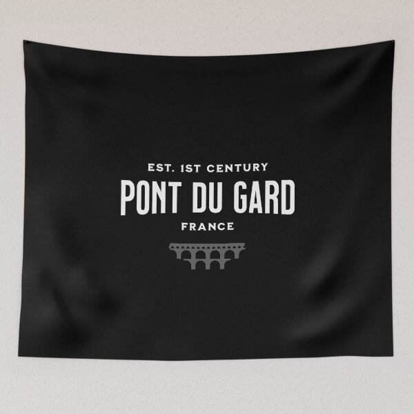 Item preview, Famous French Pont du Gard France designed and sold by GraphismNinja.