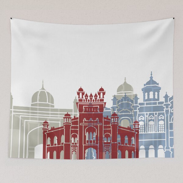 Item preview, Dhaka skyline poster designed and sold by paulrommer.