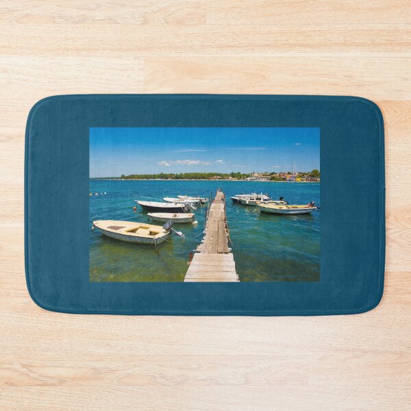 Item preview, Boats on Porec Coast, Croatia designed and sold by jojobob.