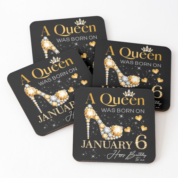 Item preview, A Queen Was Born On January 6 6th January Birthday  Long Sleeve  designed and sold by TEDGLOBALi.