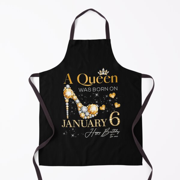 Item preview, A Queen Was Born On January 6 6th January Birthday  Long Sleeve  designed and sold by TEDGLOBALi.