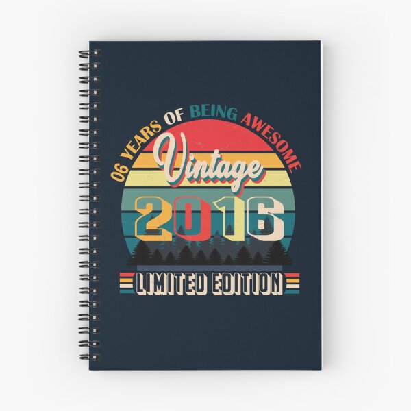 Item preview, 6 years of being awesome vintage 2016 limited edition, 6 Years Old Gifts Vintage 2016 Limited Editio designed and sold by TEDGLOBALi.