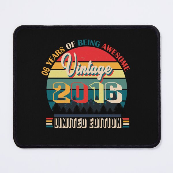 Item preview, 6 years of being awesome vintage 2016 limited edition, 6 Years Old Gifts Vintage 2016 Limited Editio designed and sold by TEDGLOBALi.
