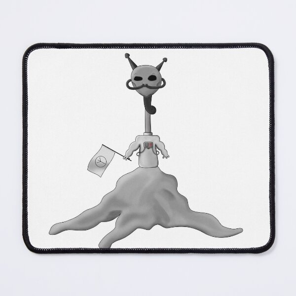 Item preview, Black and white astronaut alien designed and sold by Arth1nker.