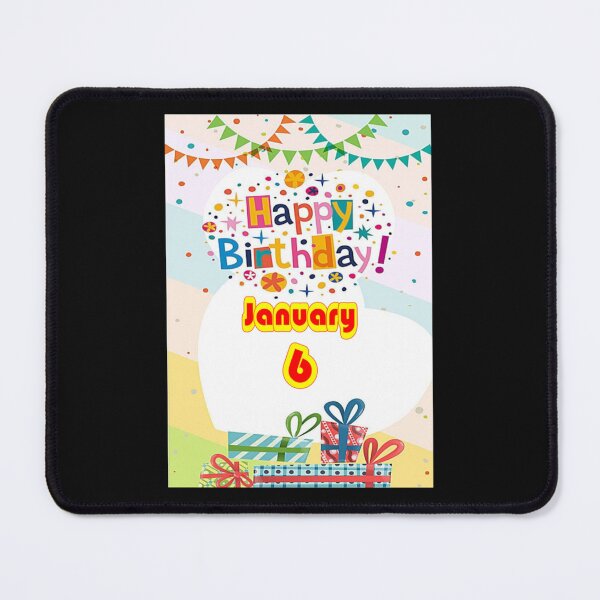 Item preview, birthday January - 1월6일 designed and sold by TEDGLOBALi.