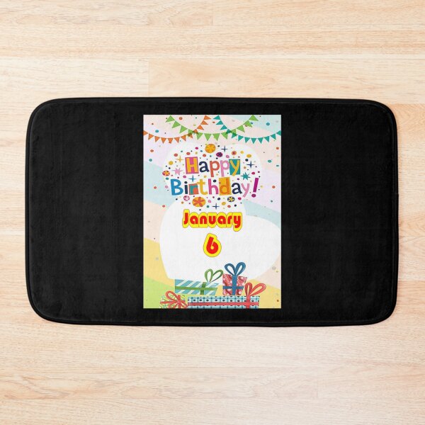 Item preview, birthday January - 1월6일     designed and sold by TEDGLOBALi.