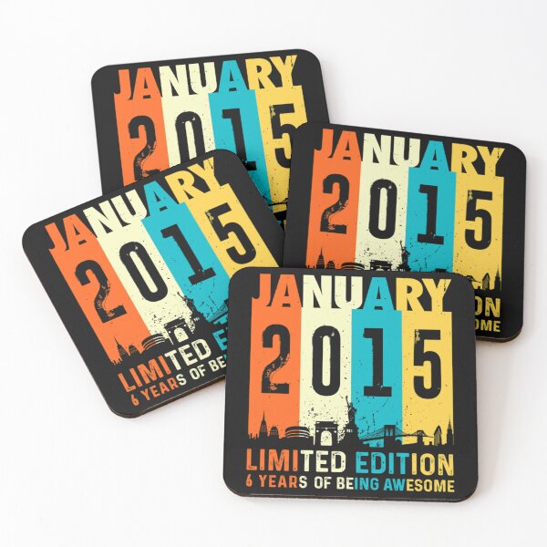 Item preview, Born January 2015 Limited Edition Birthday Gifts 6th Birthday     designed and sold by TEDGLOBALi.