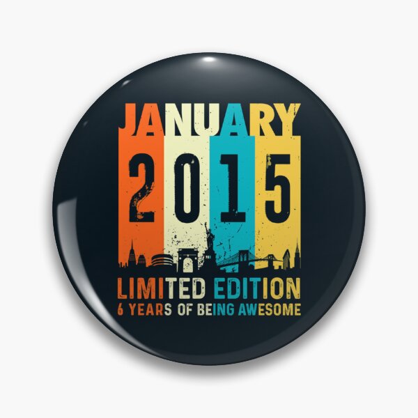 Item preview, Born January 2015 Limited Edition Birthday Gifts 6th Birthday     designed and sold by TEDGLOBALi.
