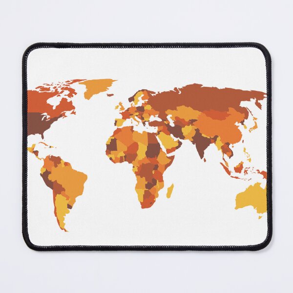 Item preview, map of the world colored designed and sold by The-Armour.