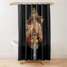 The Barbarian Shower Curtain
