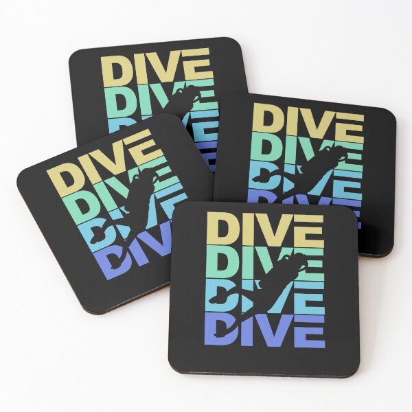 Item preview, Dive Scuba Reef Diving Snorkeling Diver Vintage designed and sold by Zaidan16.