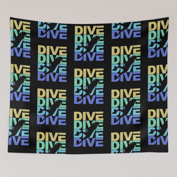 Item preview, Dive Scuba Reef Diving Snorkeling Diver Vintage designed and sold by Zaidan16.