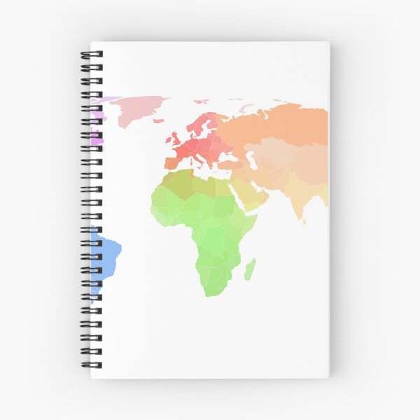 Item preview, map of the world colored designed and sold by The-Armour.